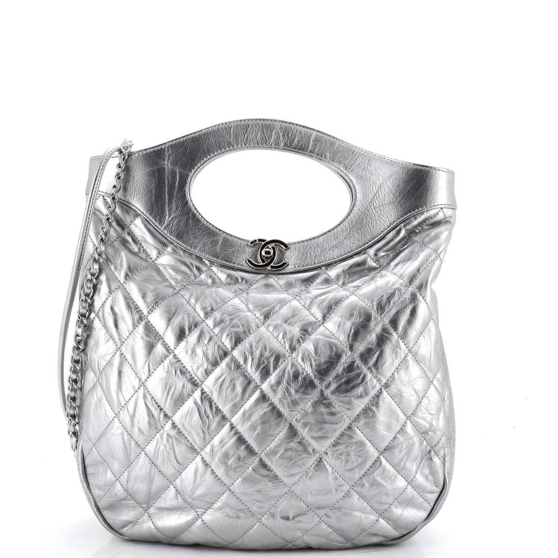 Chanel 31 Shopping Bag Quilted Crumpled Calfskin (Tall) (1 of 6)