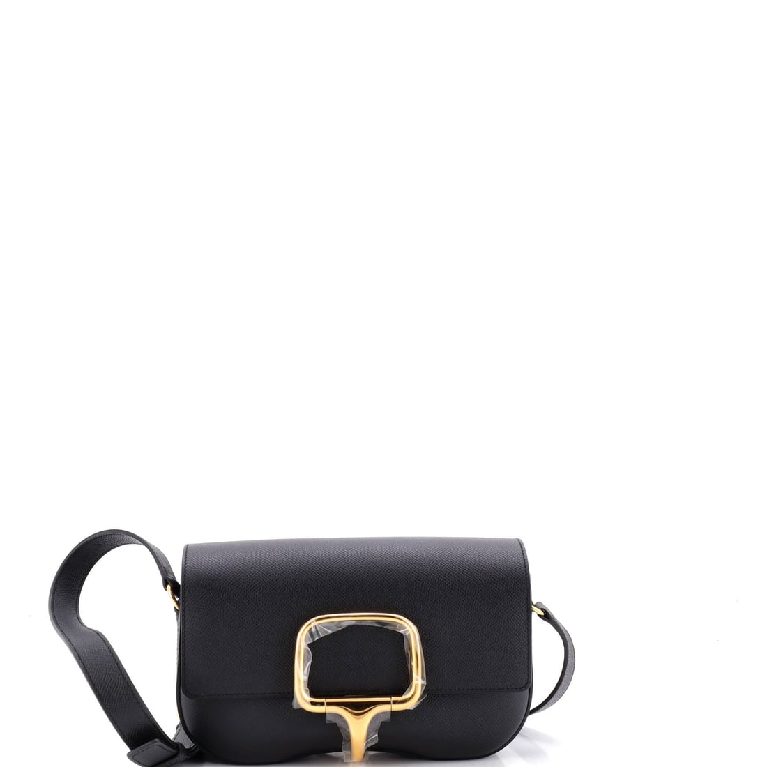 Hermes Della Cavalleria Elan Shoulder Bag Epsom (8.5"W x 6.5"H x 2.5"D): Rendered in Epsom, the Hermes Della Cavalleria Elan Shoulder Bag arrives at a 8.5 by 6.5 by 2.5 inch profile with the model's signature line intact. Epsom is the finely embossed, structured calfskin H