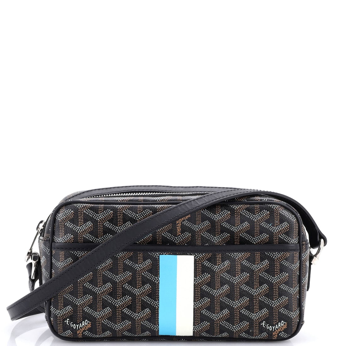 Goyard Cap Vert Bag Printed Coated Canvas (9"W x 6"H x 3"D): The Goyard Cap Vert Bag in Printed Coated Canvas is one of the more deliberate silhouettes in the house's continuing production. Printed Coated Canvas is among the more deliberate reads in the Goyard 