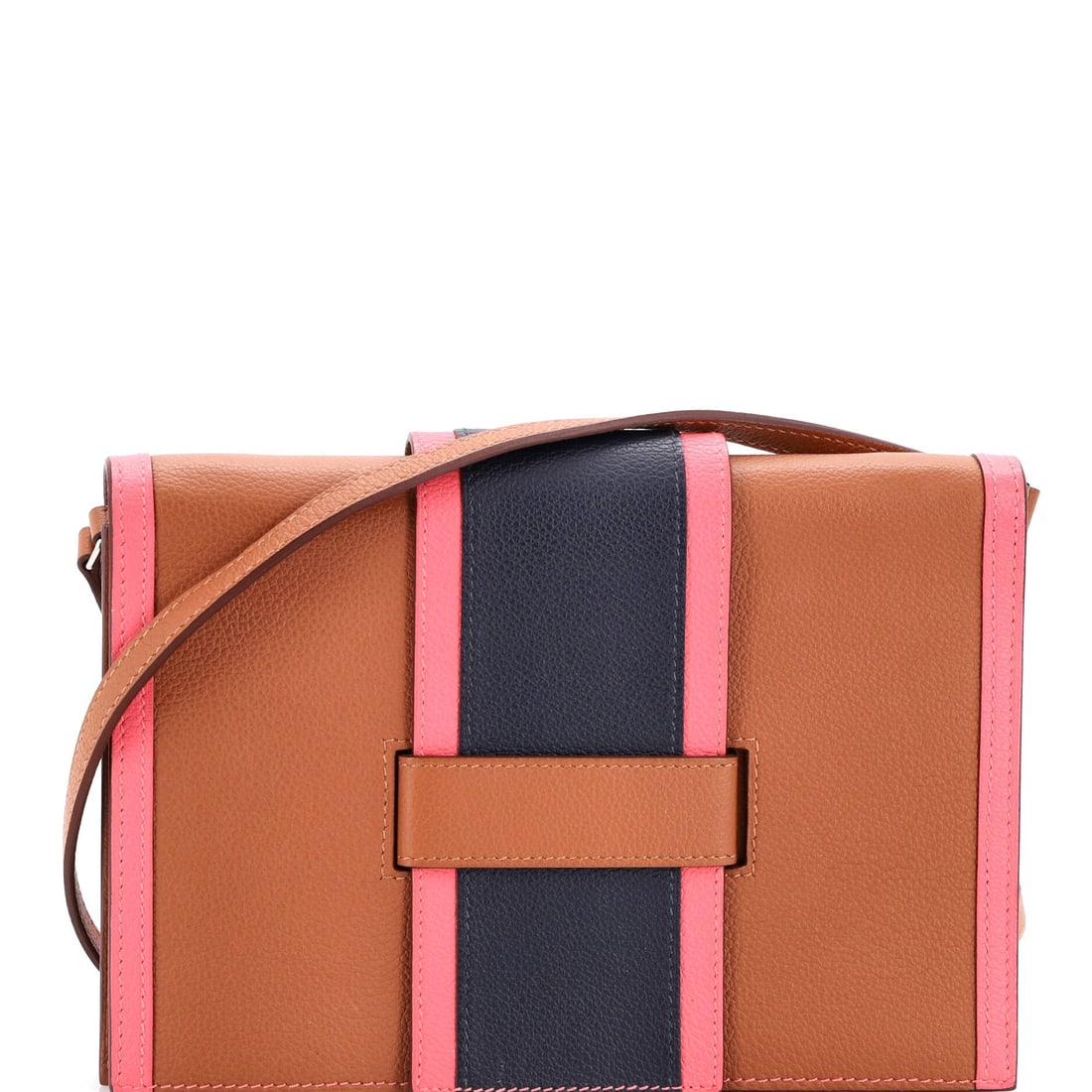 Hermes H Passant Clutch Shoulder Bag Evercolor (8"W x 5.5"H x 1"D): At a 8 by 5.5 by 1 inch profile, the Hermes H Passant Clutch Shoulder Bag in Evercolor offers the silhouette in its most photographed proportion. Evercolor is Hermes's matte calfskin, finished to hold