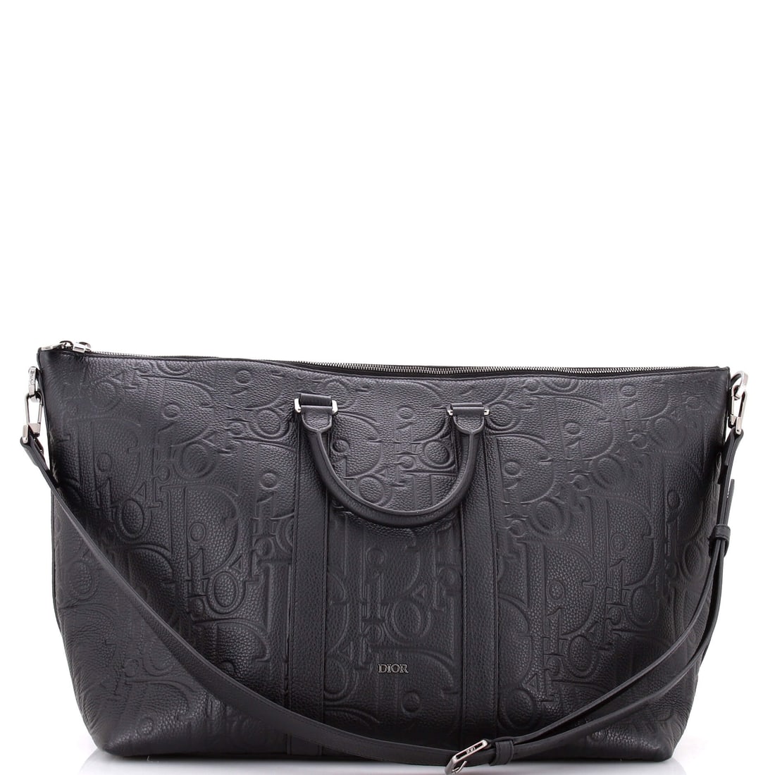 Christian Dior Weekender Convertible Tote Gravity Leather (40): At a 17 by 13 by 8 inch profile, the Christian Dior Weekender Convertible Tote in Gravity Leather offers the silhouette in its most photographed proportion. Gravity Leather sits in the deliberate regi