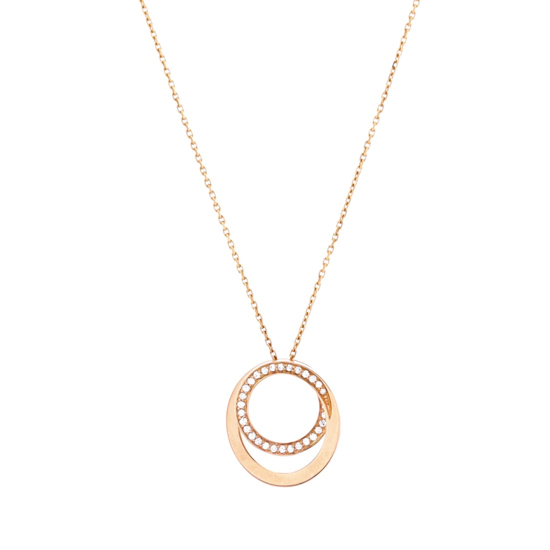 Cartier Etincelle de Cartier Pendant Necklace 18K Rose Gold with Diamonds (Length 15.25 - 16.5 in): The Cartier Etincelle de Cartier Pendant Necklace in 18K Rose Gold with Diamonds offers the Cartier signature at a scale built for daily wear and steady rotation. The 18k rose gold with diamonds surfa