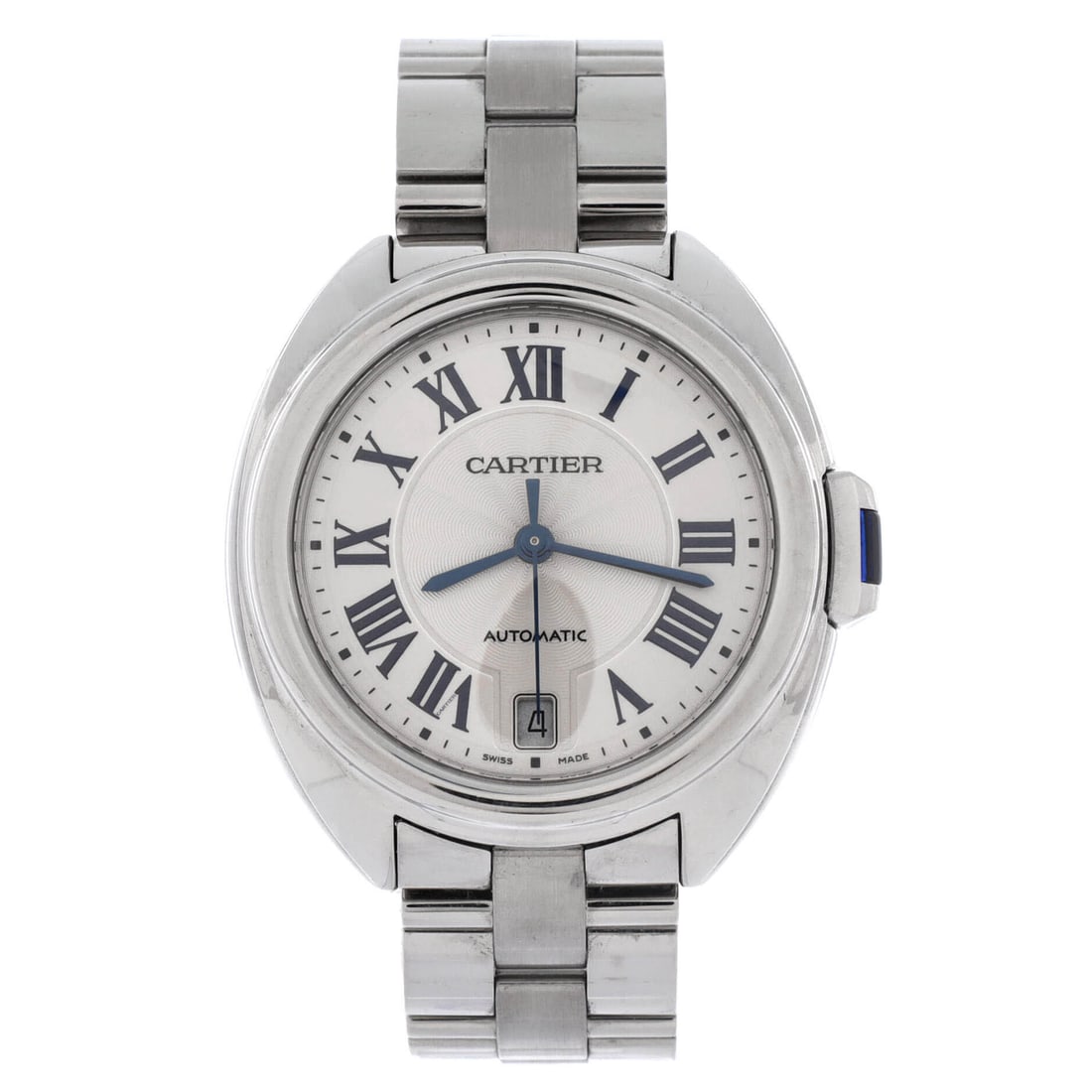 Cartier Cle de Cartier Automatic Watch Stainless Steel (35) (1 of 5)