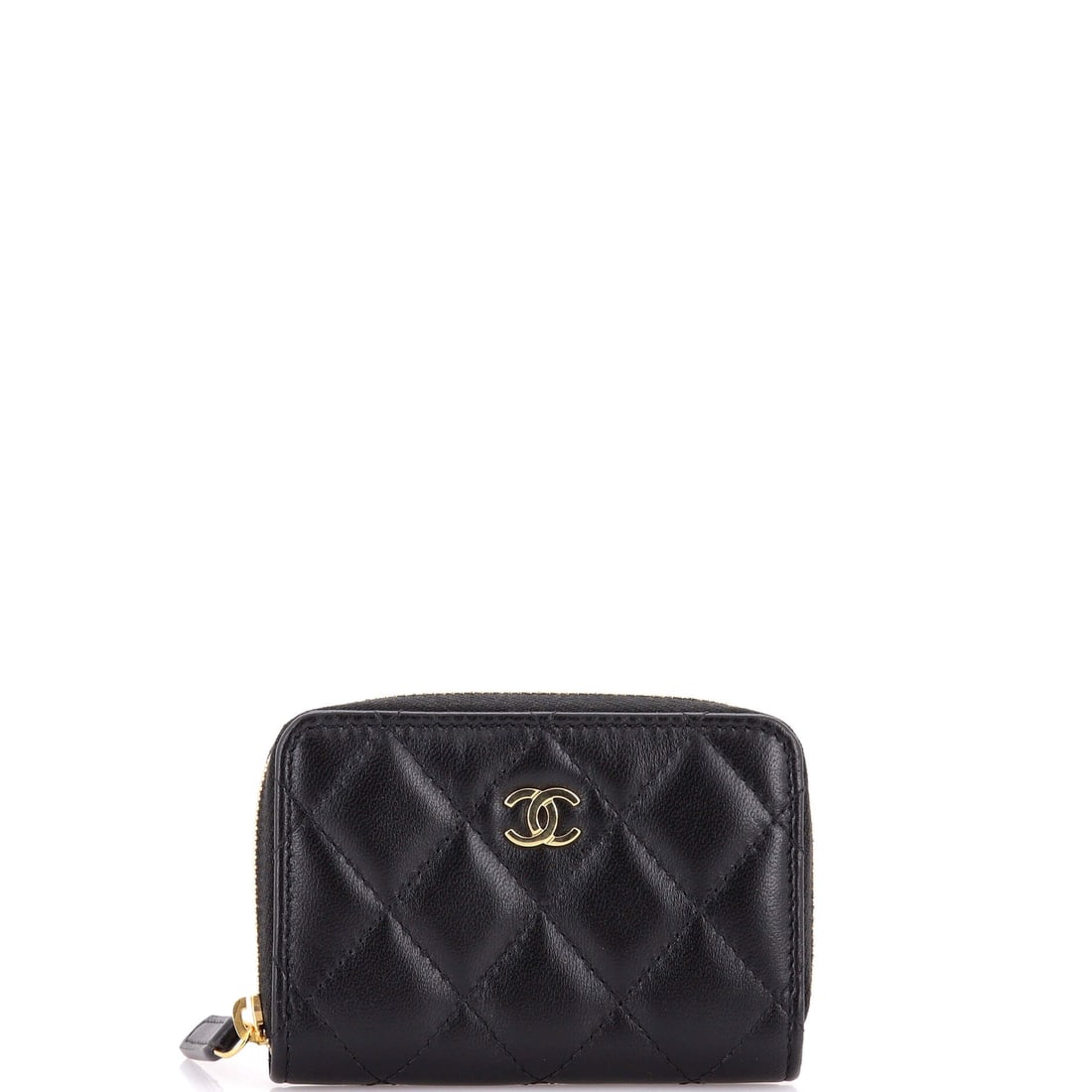 Chanel CC Zip Coin Purse Quilted Lambskin (Small) (1 of 6)