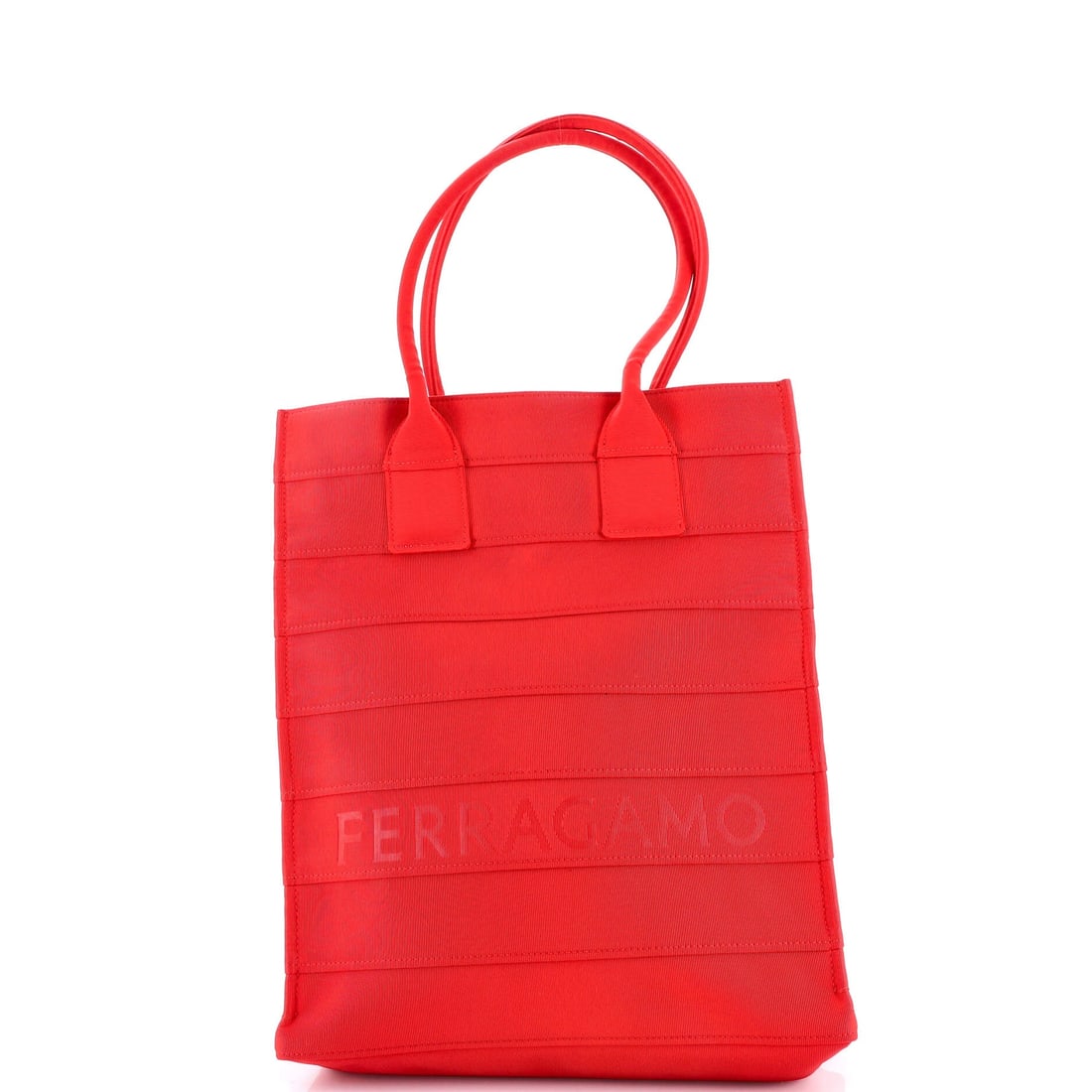 Salvatore Ferragamo Logo Tote Nylon (Tall) (1 of 6)