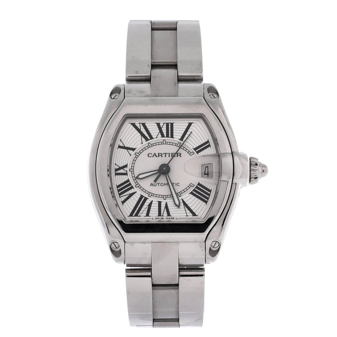 Cartier Roadster Automatic Watch Stainless Steel (39) (1 of 4)