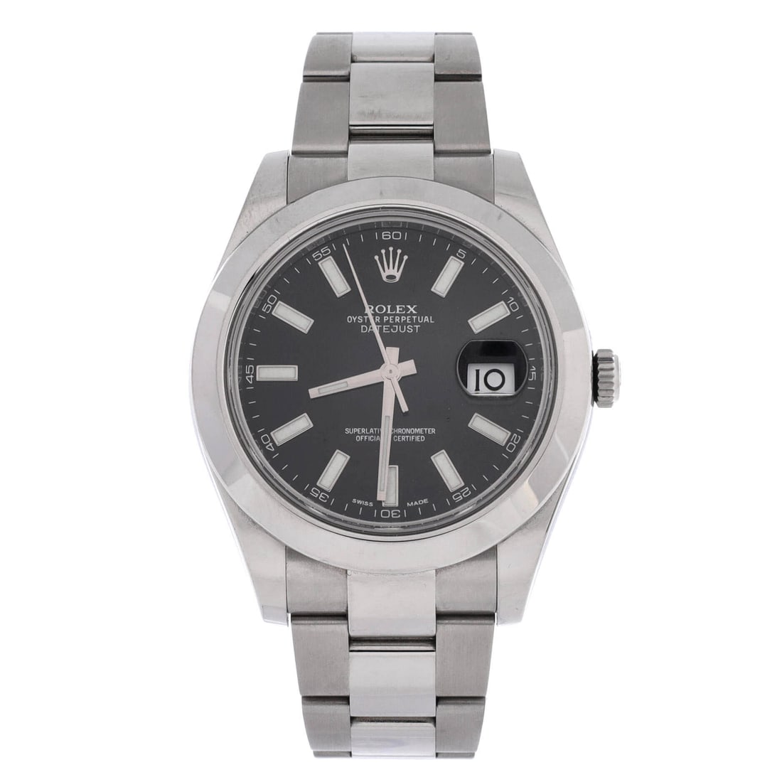 Rolex Oyster Perpetual Datejust II Automatic Watch Stainless Steel (41) (1 of 5)