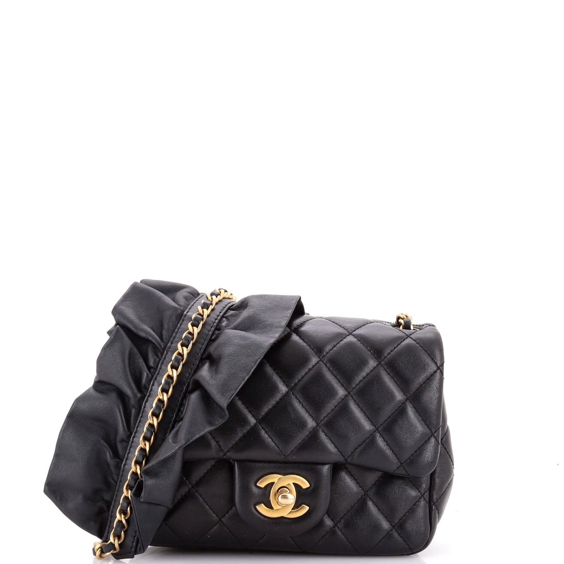 Chanel Romance Square Flap Bag Quilted Lambskin (Mini) (1 of 6)