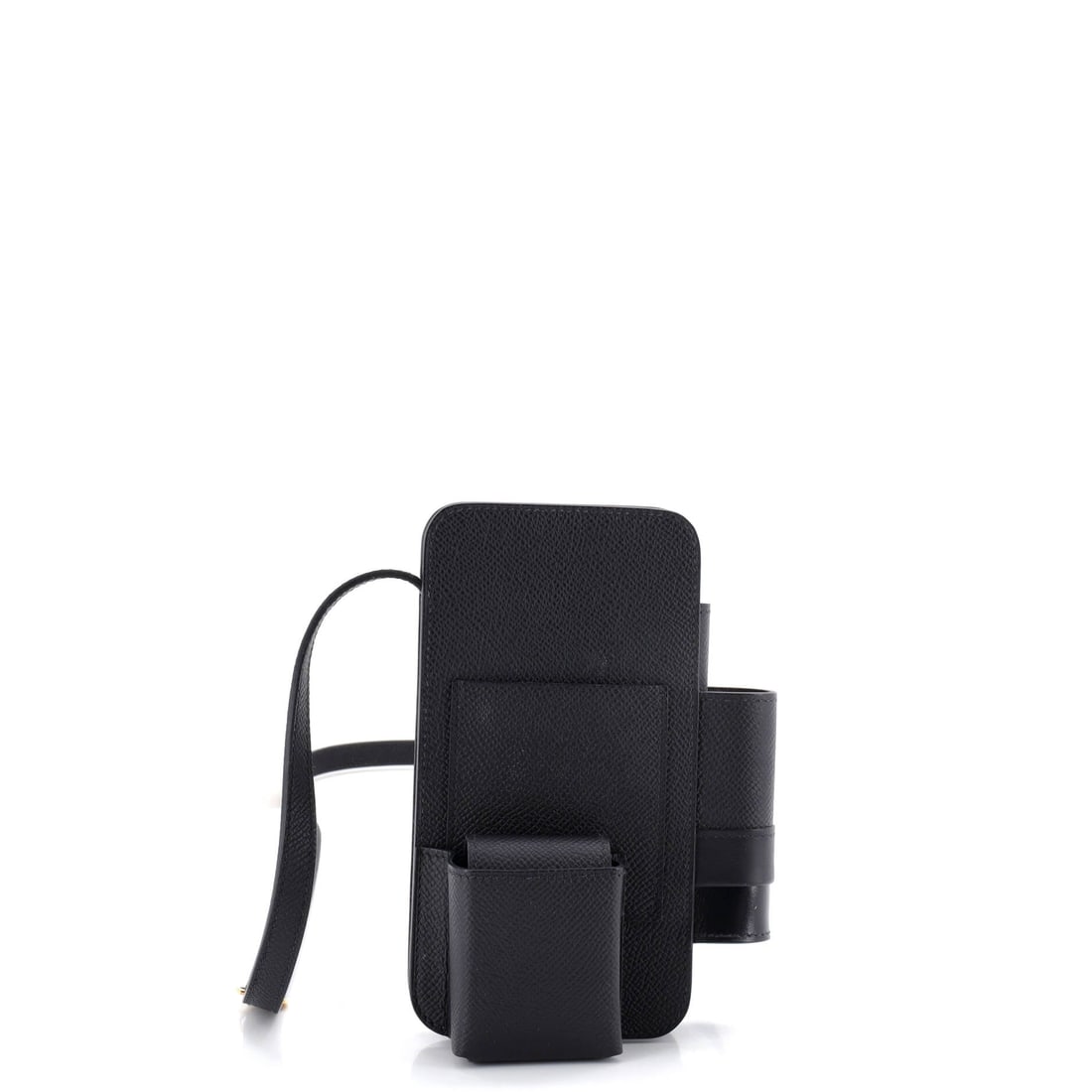 Hermes Hermesway Phone Case Crossbody Bag Epsom (3.5"W x 6.5"H x 1"D): The Hermes Hermesway Phone Case Crossbody Bag renders epsom into the silhouette the house has built across decades of refinement. Epsom is the finely embossed, structured calfskin Hermes uses for piec