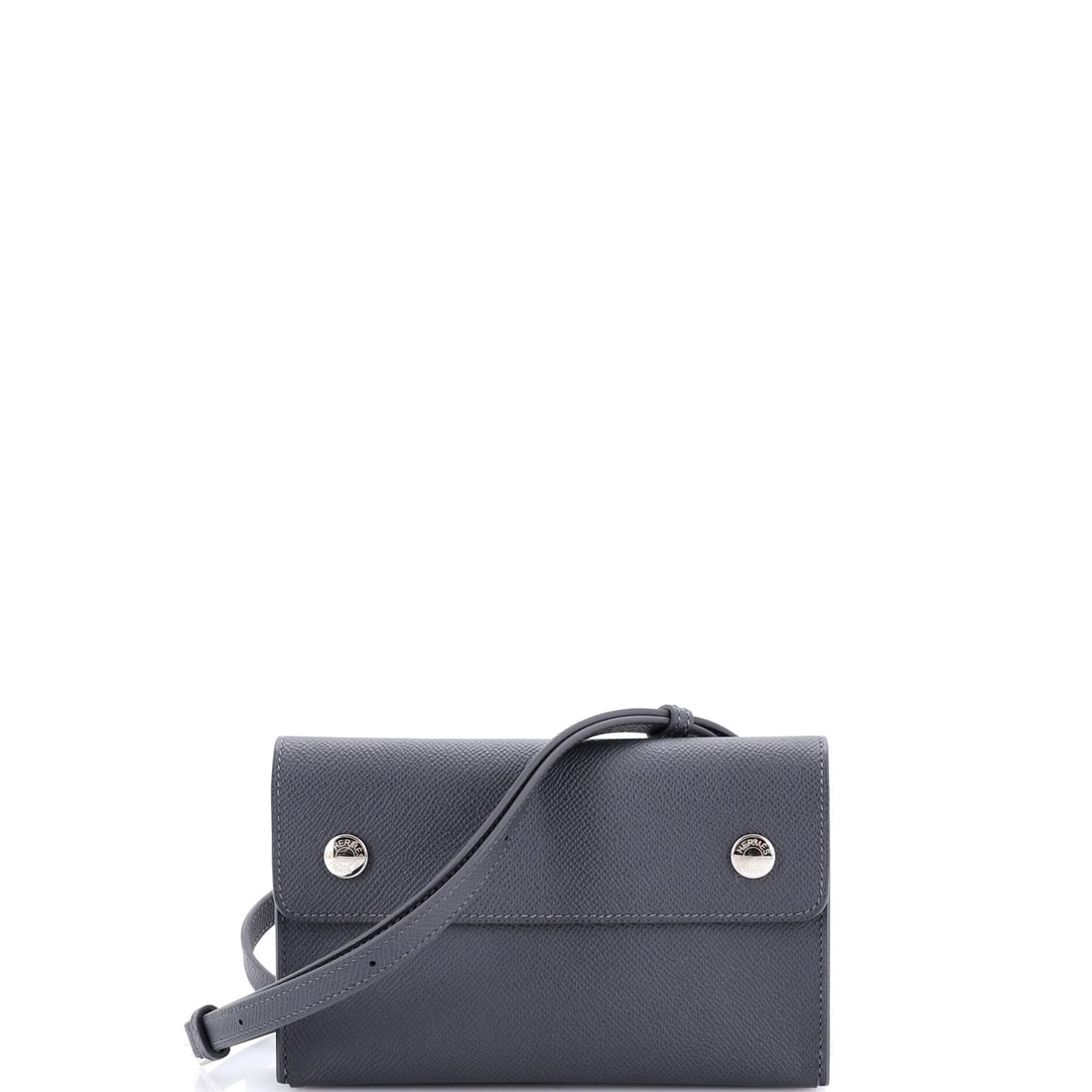 Hermes Double Snap Pochette Crossbody Epsom (7"W x 4.5"H x 2"D) (1 of 7)