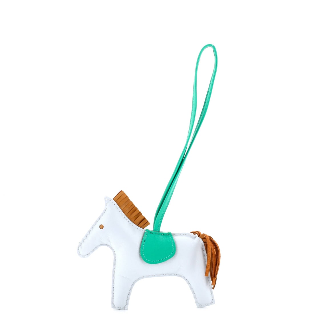 Hermes GriGri Rodeo Bag Charm Leather (MM) (1 of 4)