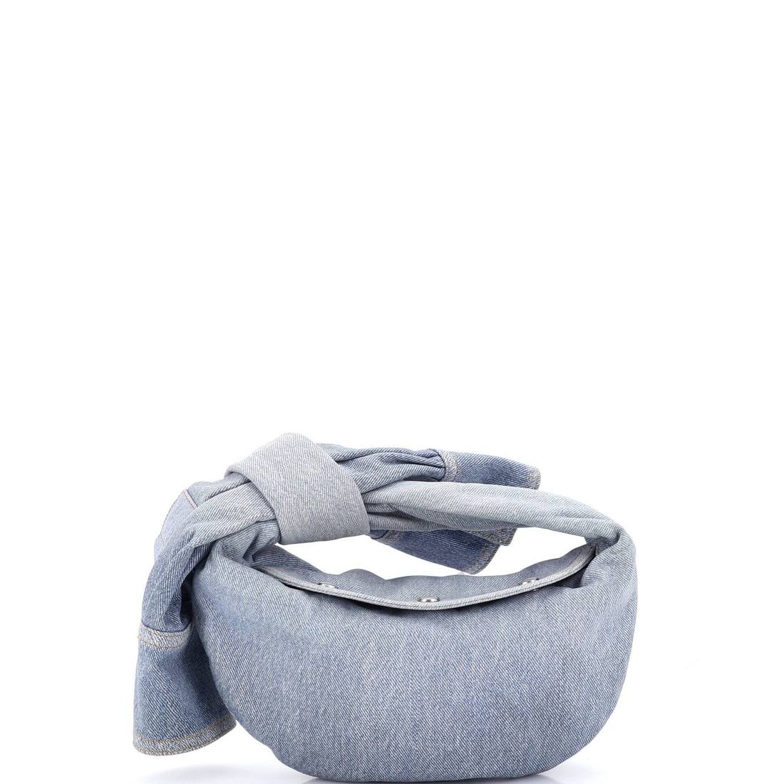 Bottega Veneta BV Jodie Hobo Shirt Effect Denim (Mini): The Bottega Veneta BV Jodie Hobo, presented here in Shirt Effect Denim, sits squarely in the Bottega Veneta canon, at a 12 by 6 by 1 inch profile. Shirt Effect Denim sits in the deliberate register