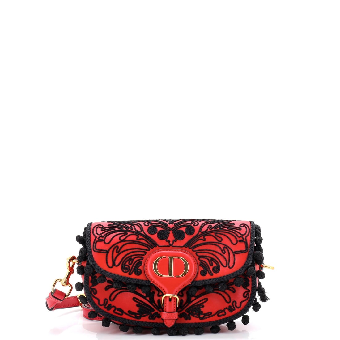 Christian Dior Bobby Flap Bag Cornely Effect Lambskin (East West): Rendered in Cornely Effect Lambskin, the Christian Dior Bobby Flap Bag arrives at a 8 by 5 by 2.5 inch profile with the model's signature line intact. Lambskin is the softer, more luminous of Chanel's