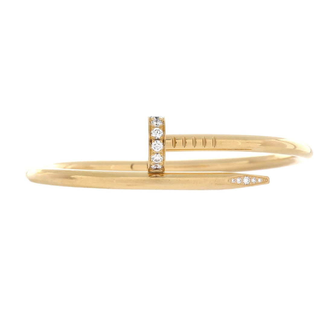 Cartier Juste un Clou Bracelet 18K Yellow Gold with Diamonds (Classic) (1 of 3)