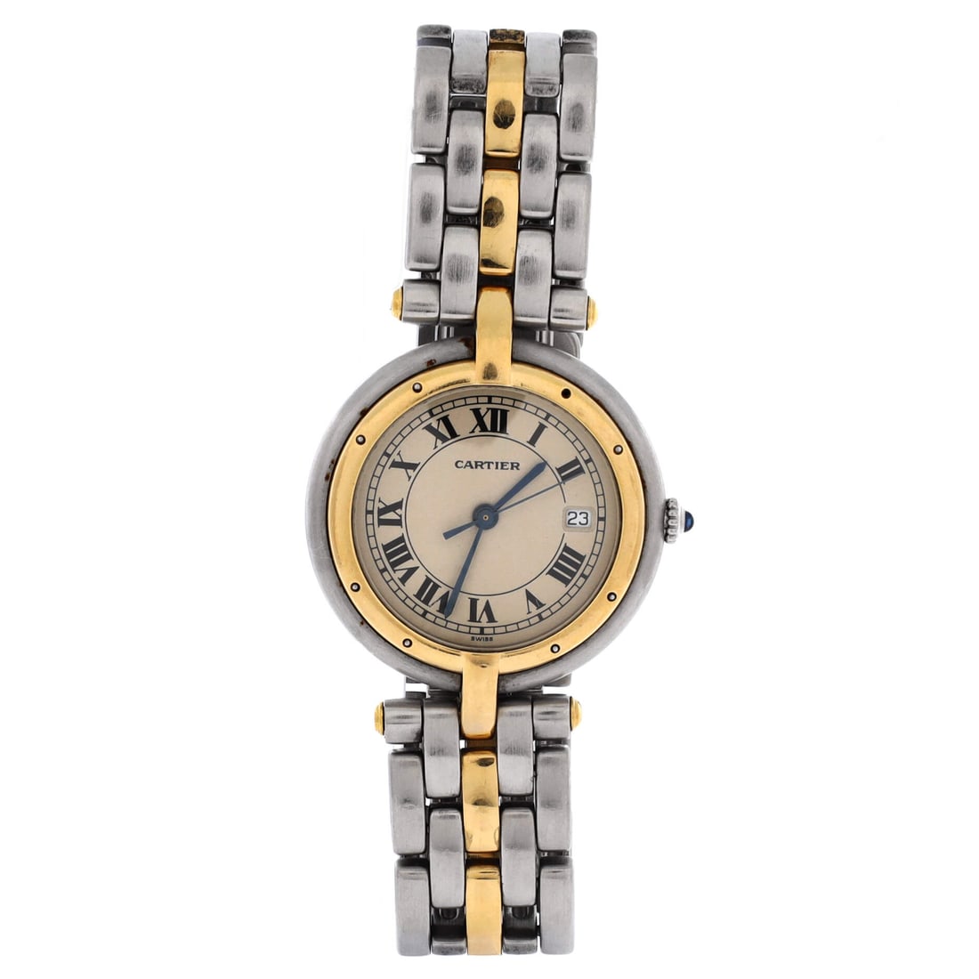 Cartier Panthere Vendome Quartz Watch Stainless Steel and Yellow Gold (30) (1 of 4)