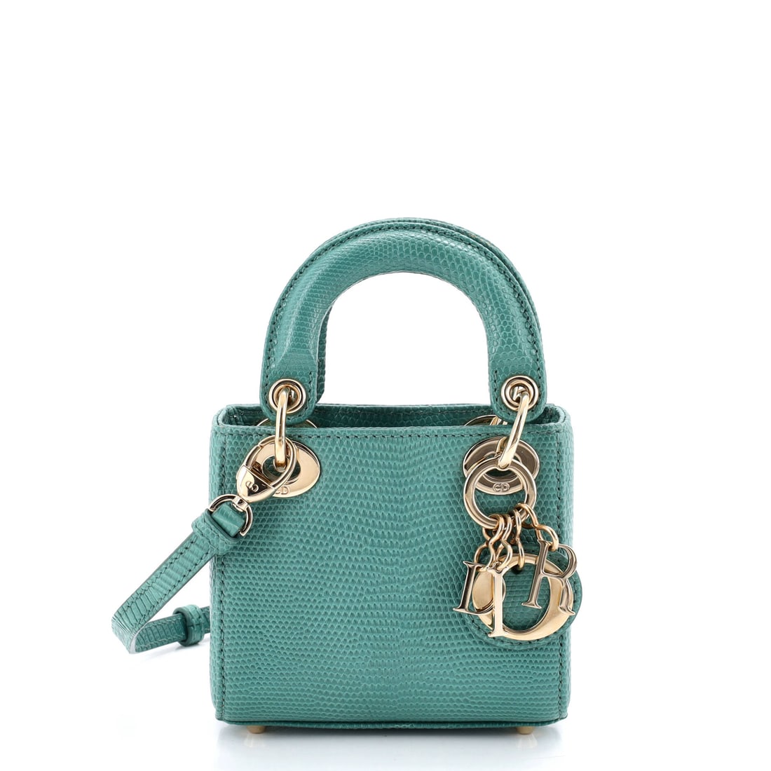 Christian Dior Lady Dior Bag Lizard (Micro) (1 of 6)