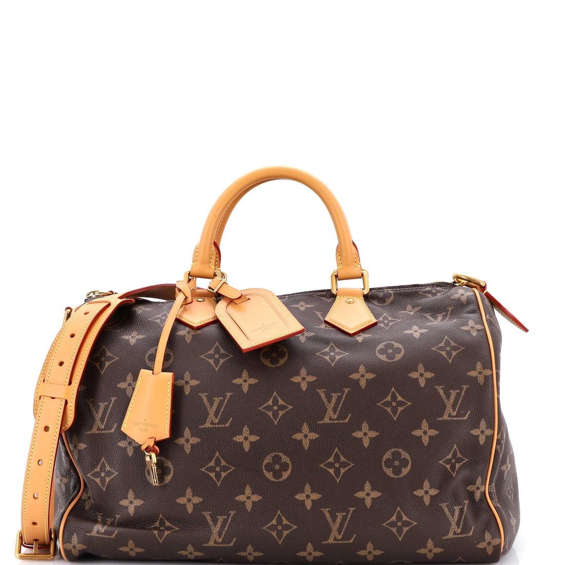 Louis Vuitton Speedy P9 Bandouliere Bag Monogram Leather (1 of 8)