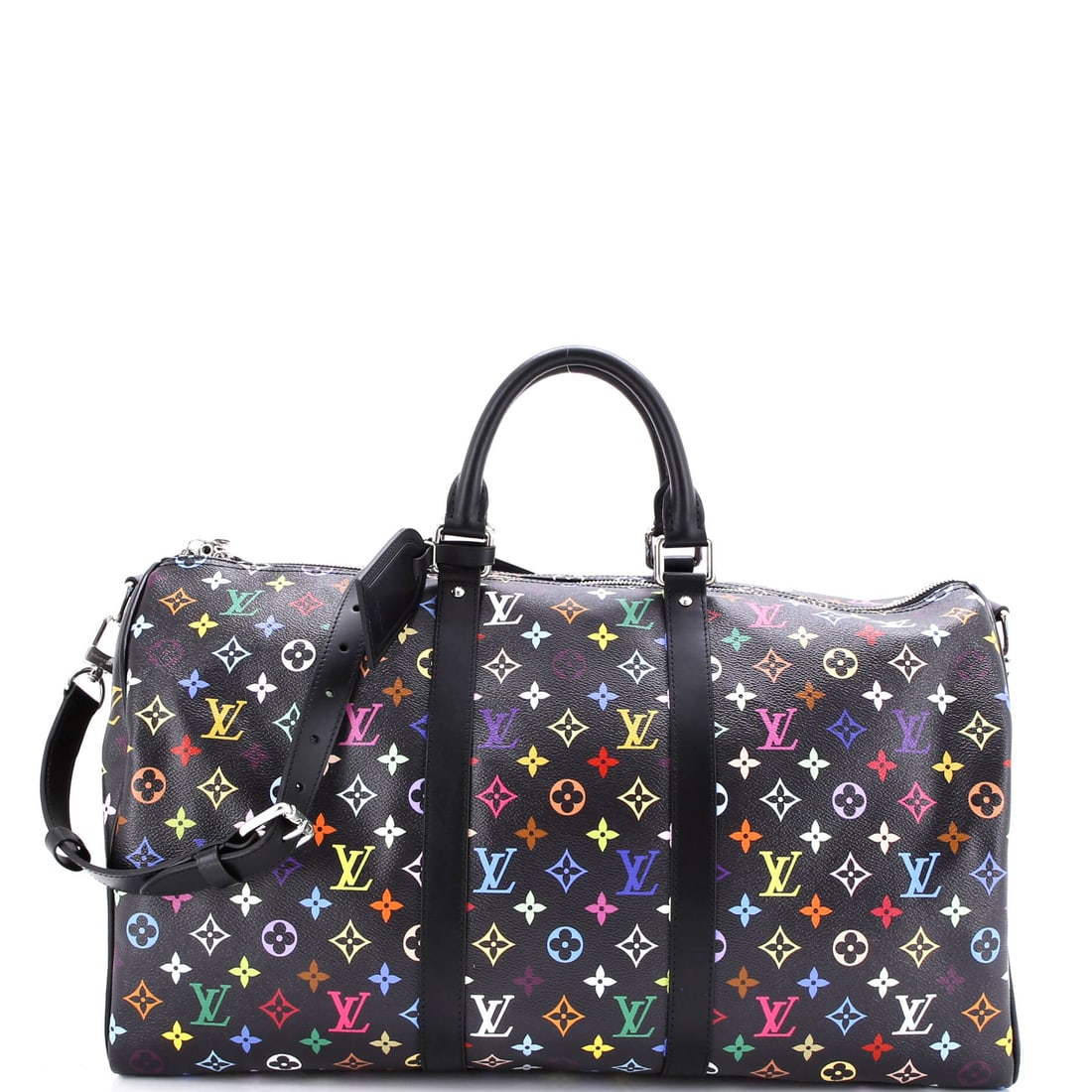 Louis Vuitton x Takashi Murakami Keepall Bandouliere Bag Monogram Multicolor (1 of 7)