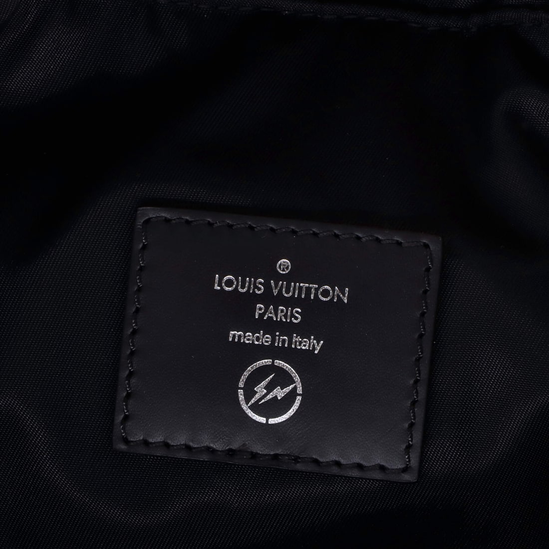 Louis Vuitton Cabas Light Drawstring Bag Flash Fragment Monogram Eclipse Canvas - 7