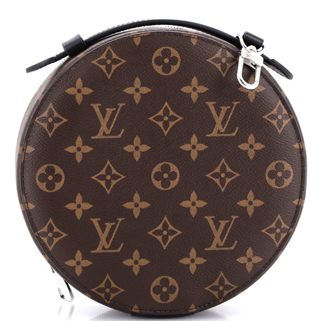 Louis Vuitton Audio Case Macassar Monogram Canvas: Read this Audio Case against its lineage and the design choices line up exactly: the boxy hard-case silhouette descended from Vuitton's nineteenth-century specialty-trunk vocabulary. Worked in Monogra
