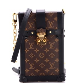 Louis Vuitton Vertical Trunk Pochette Monogram Canvas