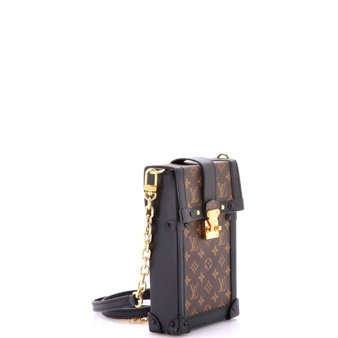 Louis Vuitton Vertical Trunk Pochette Monogram Canvas - 2
