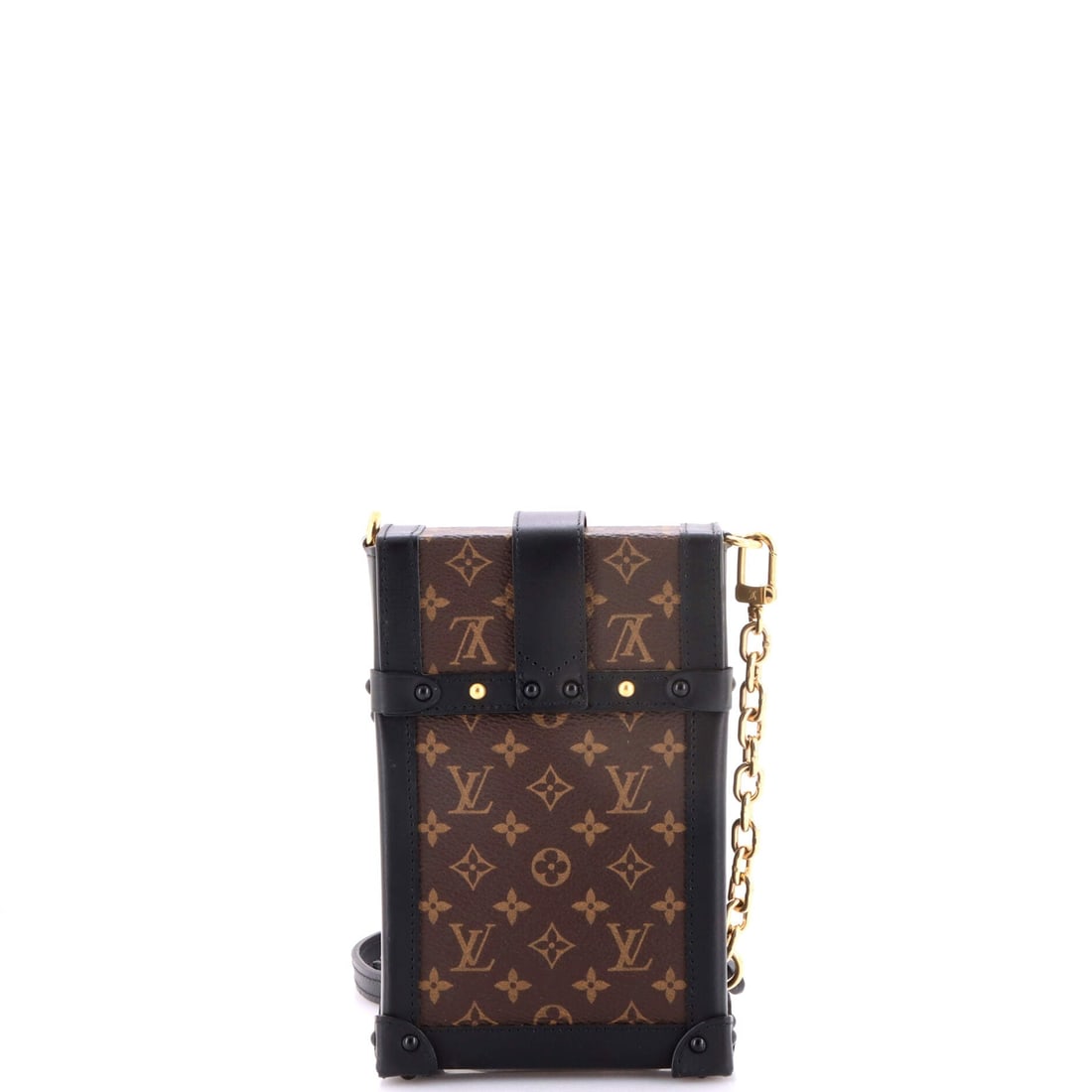 Louis Vuitton Vertical Trunk Pochette Monogram Canvas - 3