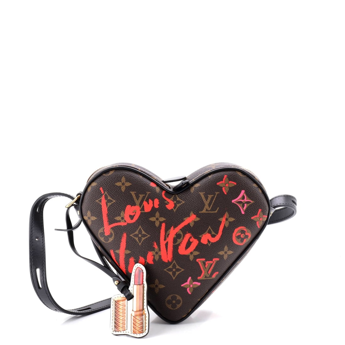Louis Vuitton Coeur Handbag Limited Edition Fall in Love Monogram Canvas: There is a reason the Coeur keeps returning to the conversation, and this Louis Vuitton example is part of it: the heart-shaped charm silhouette Vuitton has issued repeatedly across collaborations and