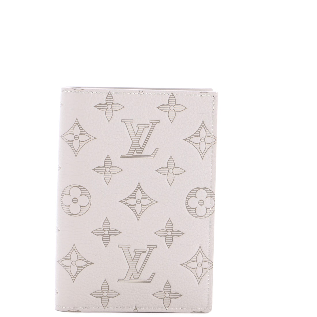 Louis Vuitton Passport Cover Monogram Shadow Leather: Examined closely, the Passport Cover resolves around a single design idea: the slim passport-cover silhouette finished in the line's signature material. It is rendered in Monogram Shadow - Vuitton's t