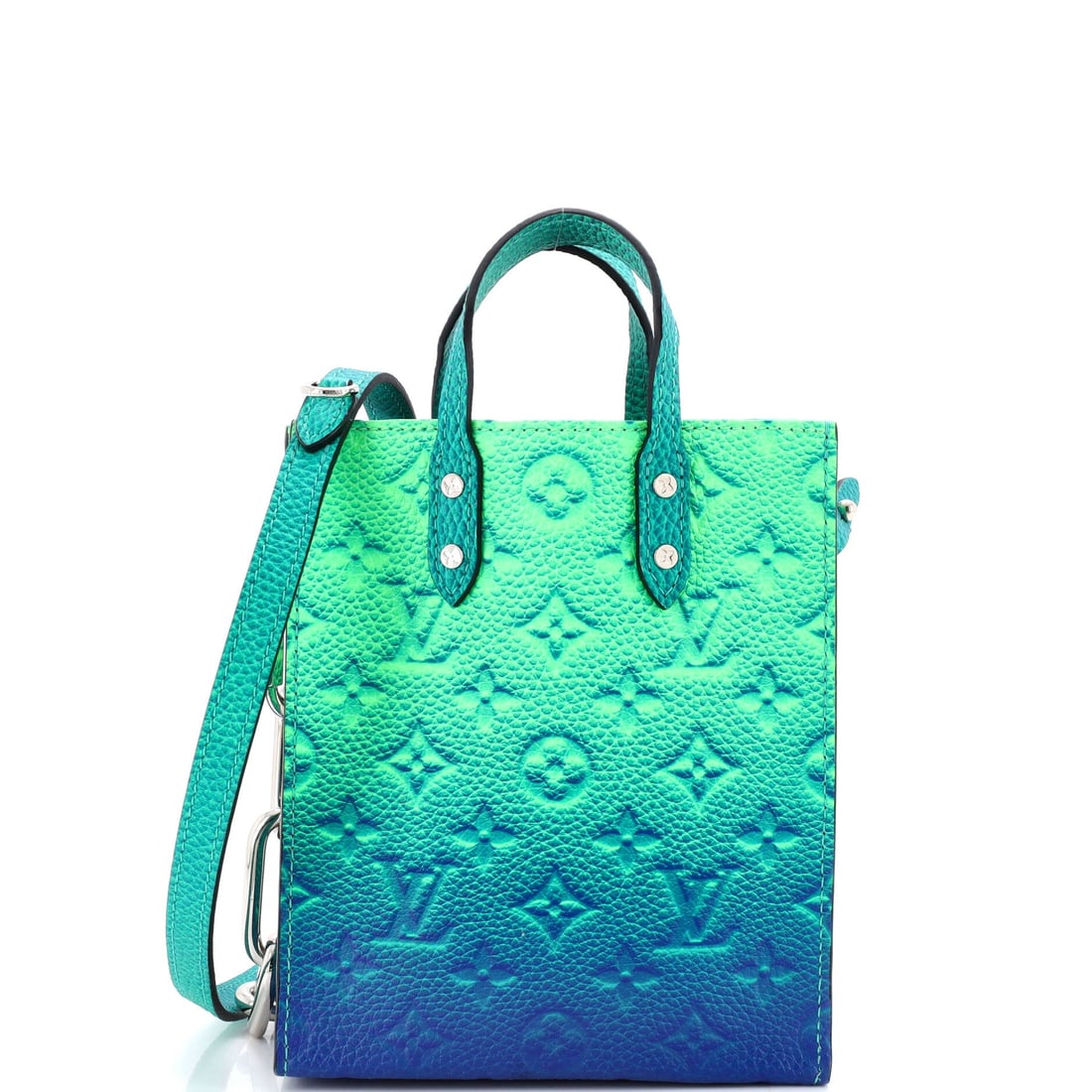 Louis Vuitton Sac Plat Bag Taurillon Illusion (1 of 7)