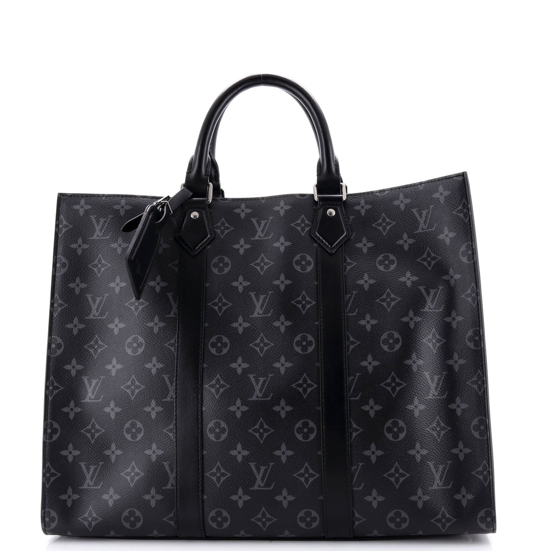 Louis Vuitton Sac Plat NM 24H Bag Monogram Eclipse Canvas (1 of 7)