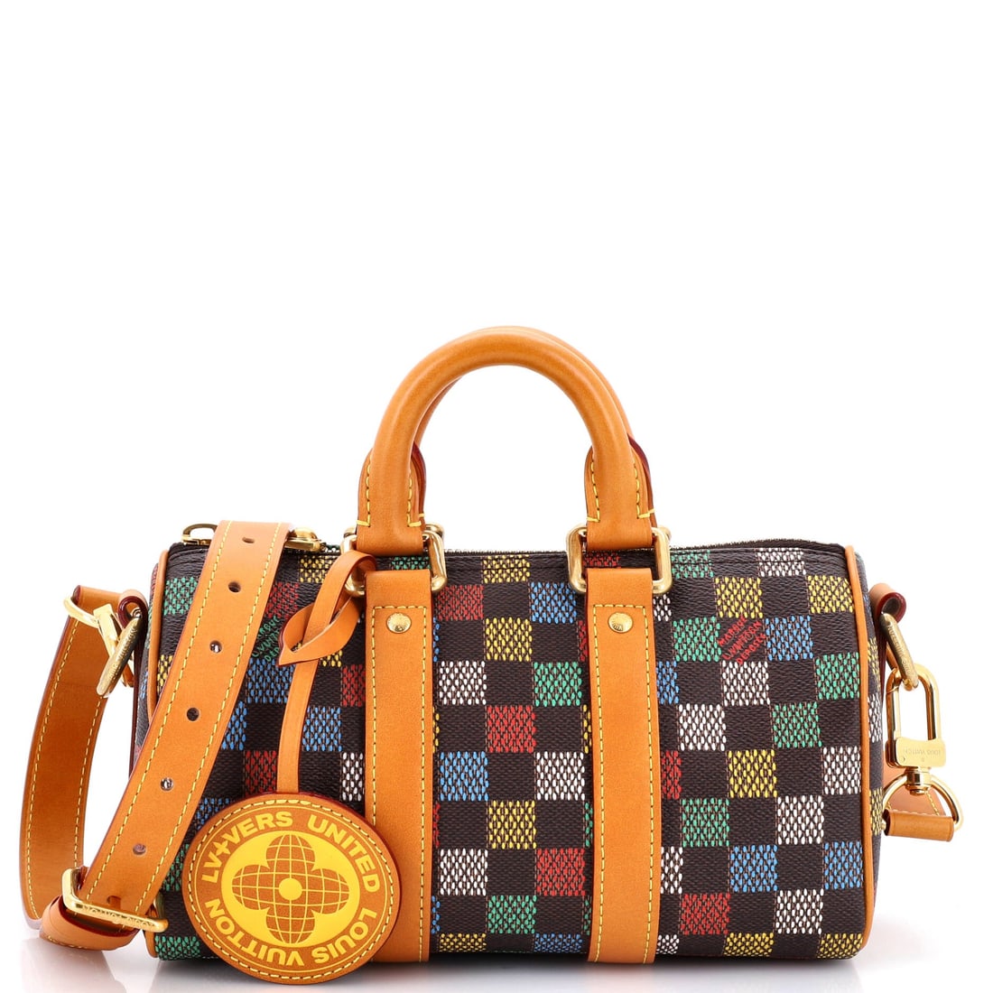 Louis Vuitton Keepall Bandouliere Bag Pharrell Williams LV Vers Damier (1 of 7)