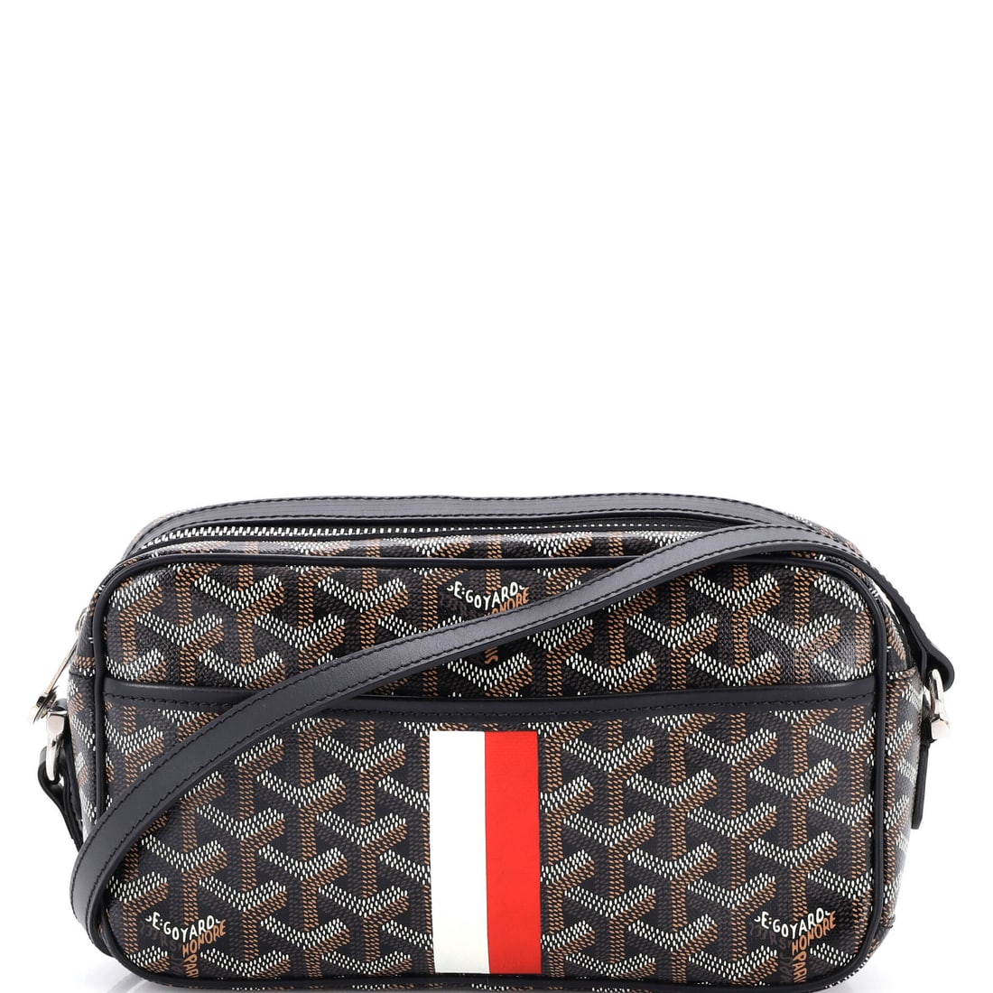 Goyard Cap Vert Bag Printed Coated Canvas: Carried right, the Cap Vert reads as the house's working signature: the soft top-handle silhouette finished in the house's printed coated canvas. Worked in the house's printed coated canvas, hand-fini