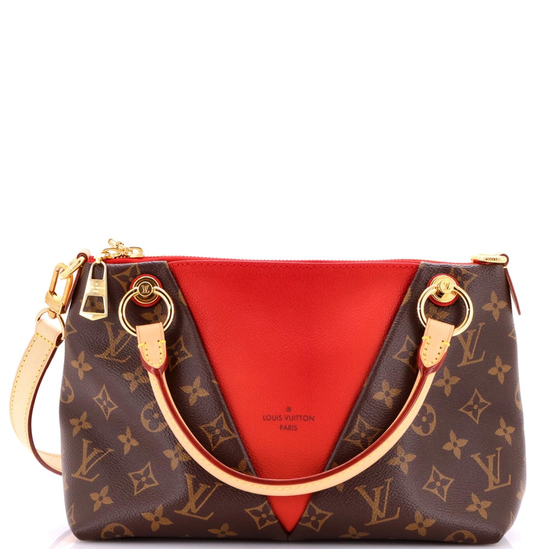 Louis Vuitton V Tote Monogram Canvas and Leather (1 of 9)