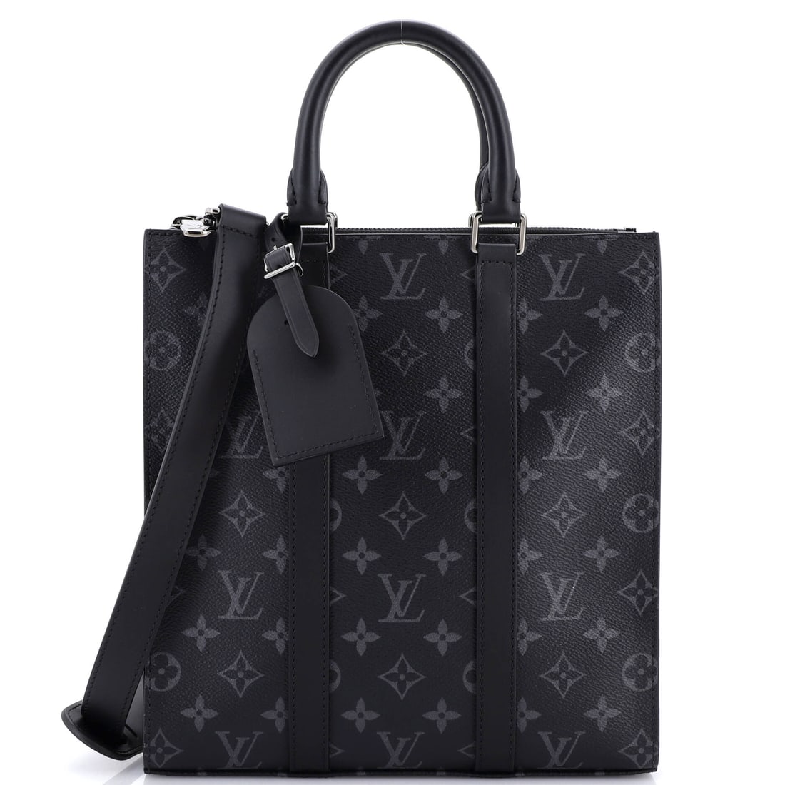 Louis Vuitton Sac Plat Cross Bag Monogram Eclipse Canvas (1 of 7)