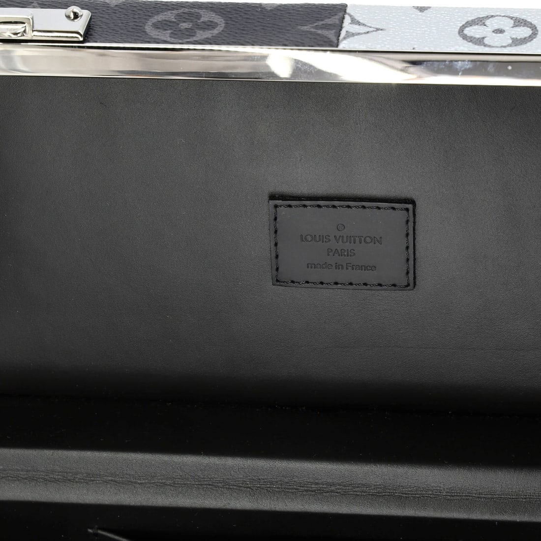 Louis Vuitton Trunk Shoulder Bag Monogram Eclipse Split Canvas - 6