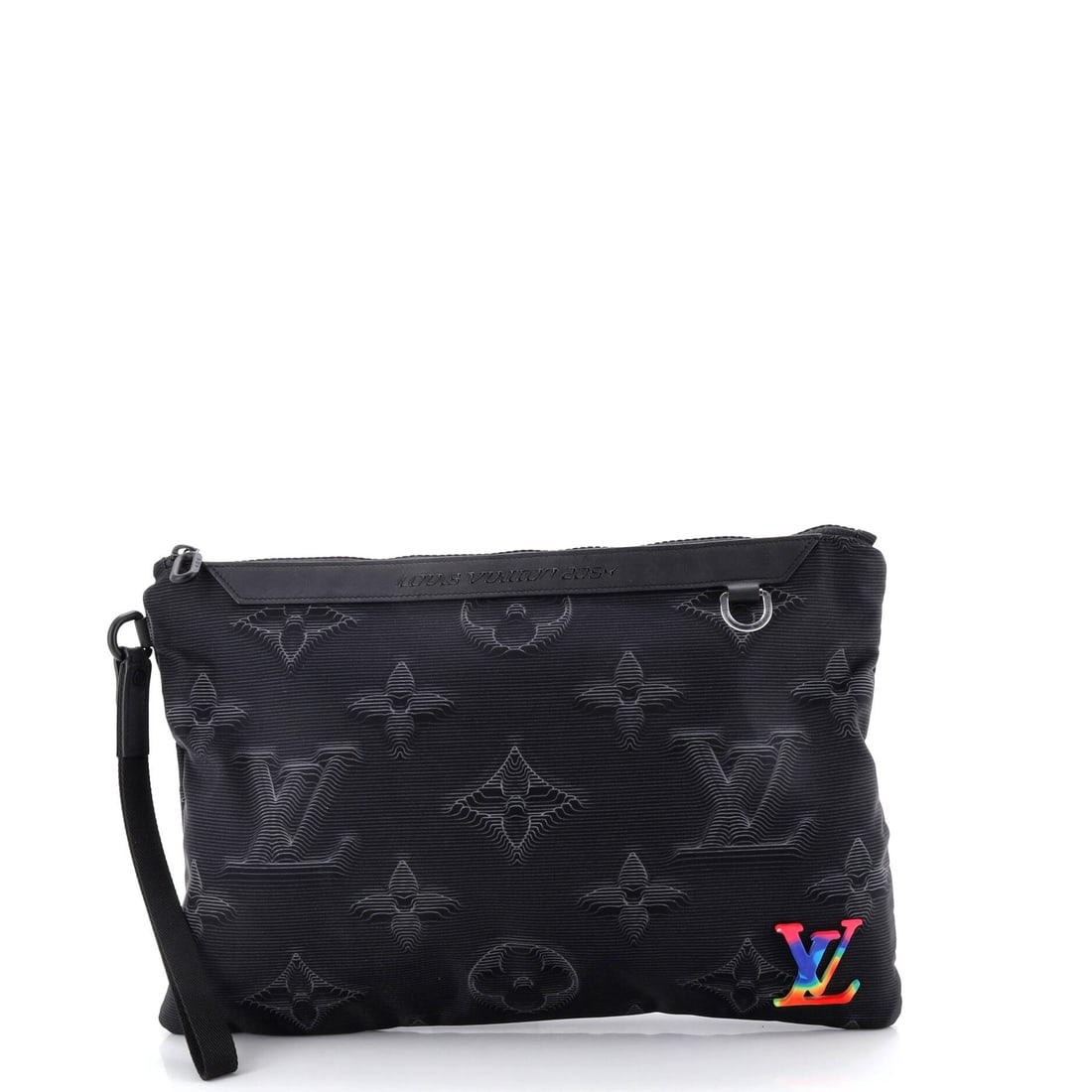 Louis Vuitton A4 Pouch Limited Edition 2054 Monogram Textile (1 of 8)