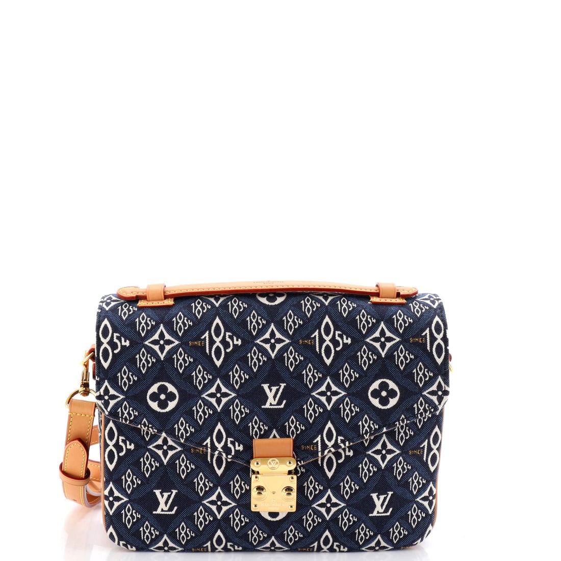 Louis Vuitton Pochette Metis Limited Edition Since 1854 Monogram Jacquard: The Pochette Metis arrives here in the form the line is known for: the structured top-handle-and-strap silhouette that has quietly become the house's most requested everyday shoulder bag. The finish i