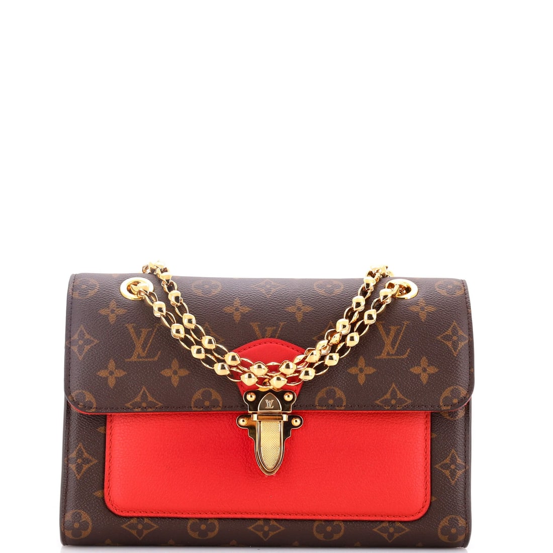 Louis Vuitton Victoire Handbag Monogram Canvas and Leather (1 of 6)
