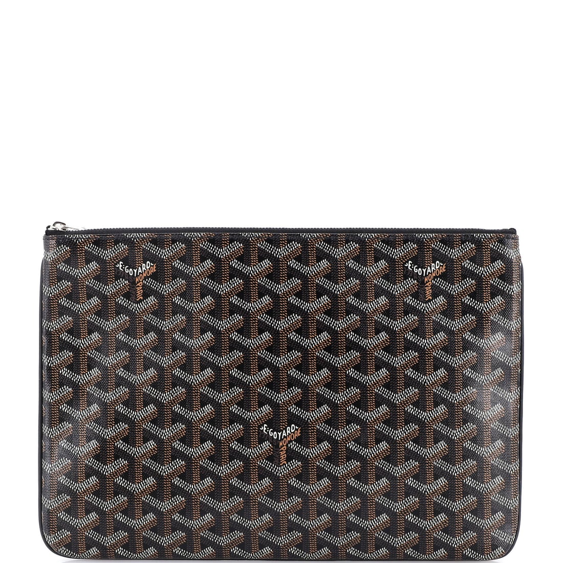 Goyard Senat Zip Pouch Coated Canvas (1 of 3)