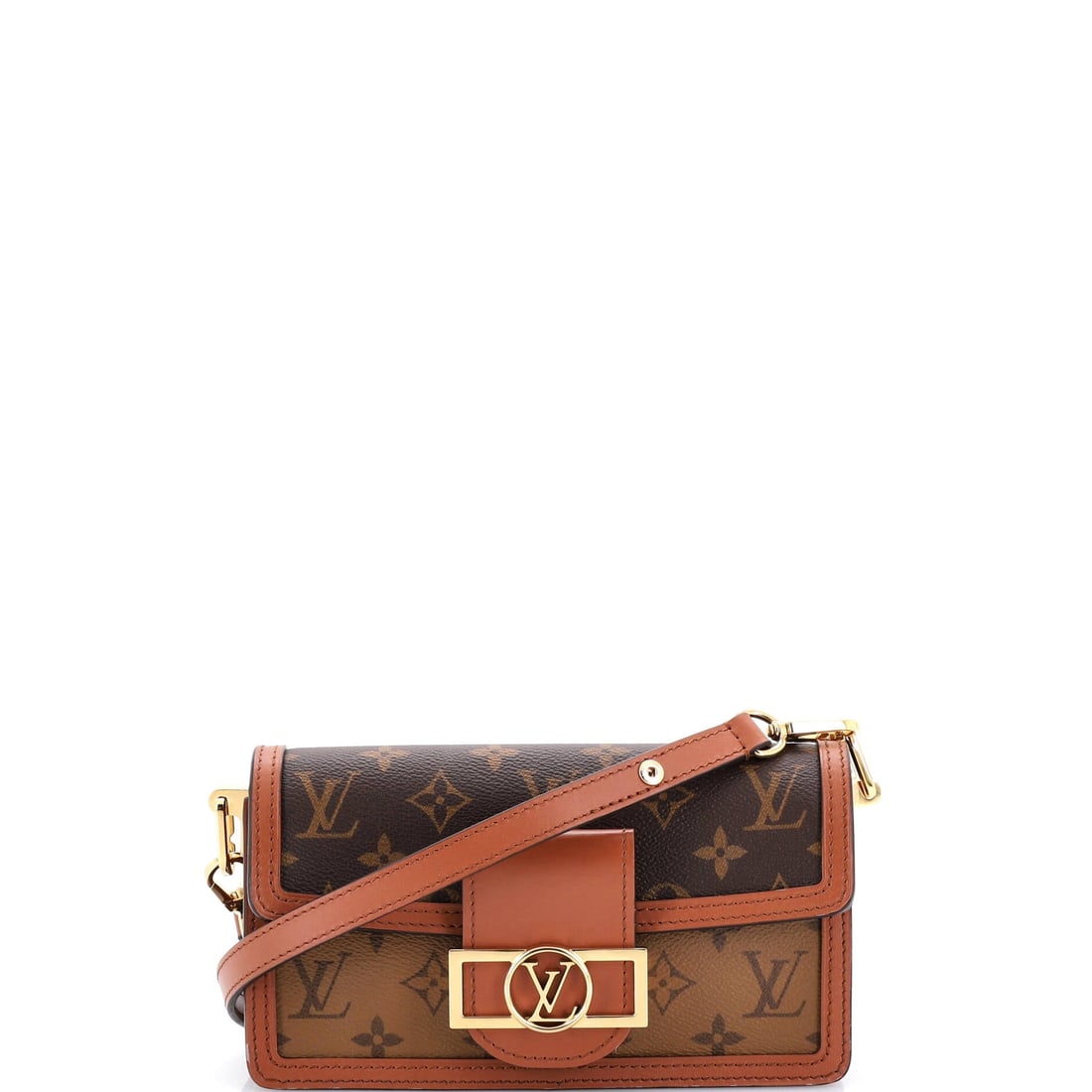 Louis Vuitton Dauphine Shoulder Bag Reverse Monogram Canvas (1 of 7)