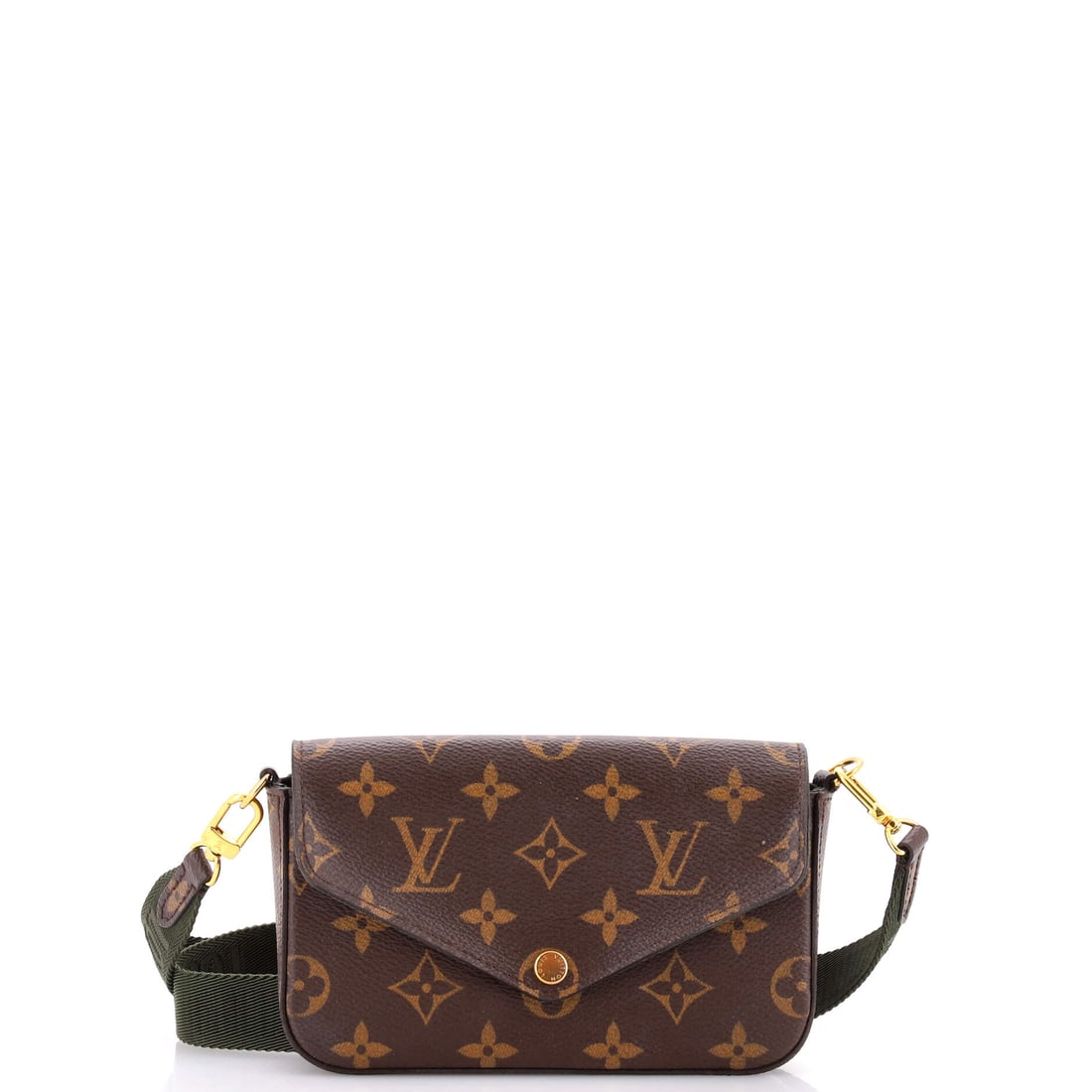 Louis Vuitton Felicie Strap & Go Handbag Monogram Canvas (1 of 7)