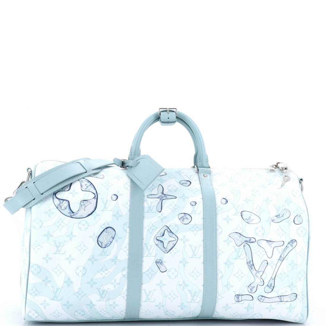Louis Vuitton Keepall Bandouliere Bag Limited Edition Aquagarden Monogram Canvas (1 of 7)