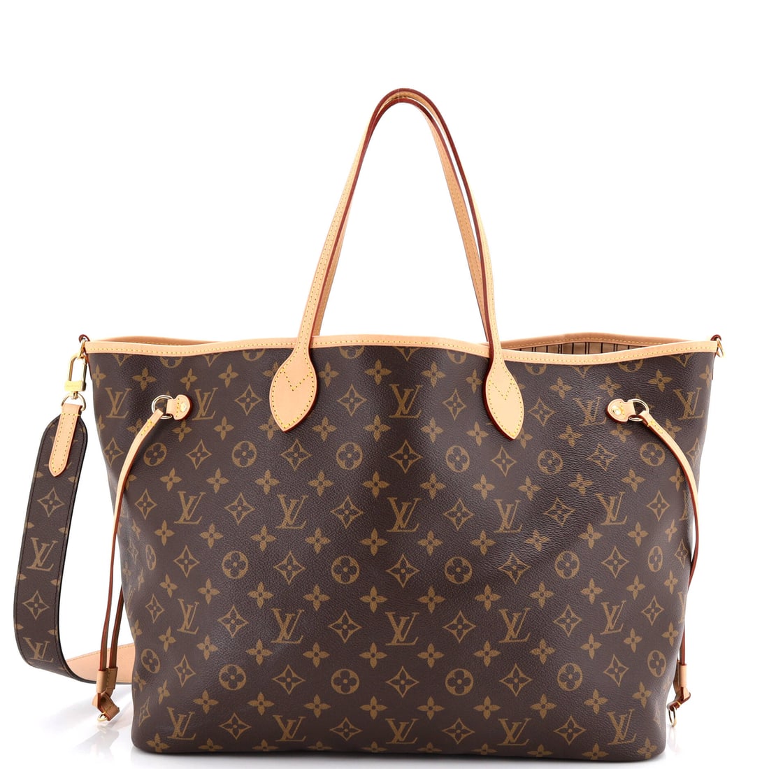 Louis Vuitton Neverfull Bandouliere Inside Out Monogram Canvas with Leather (1 of 7)