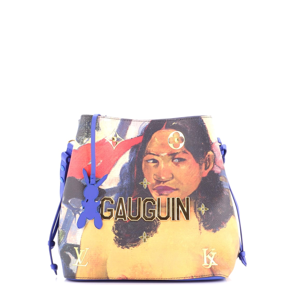 Louis Vuitton NeoNoe Handbag Limited Edition Jeff Koons Gauguin Print Canvas (1 of 7)