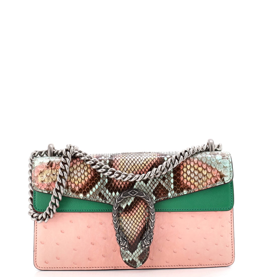 Gucci Dionysus Bag Python with Ostrich and Leather (1 of 6)