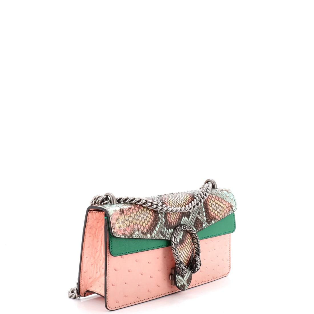 Gucci Dionysus Bag Python with Ostrich and Leather - 2