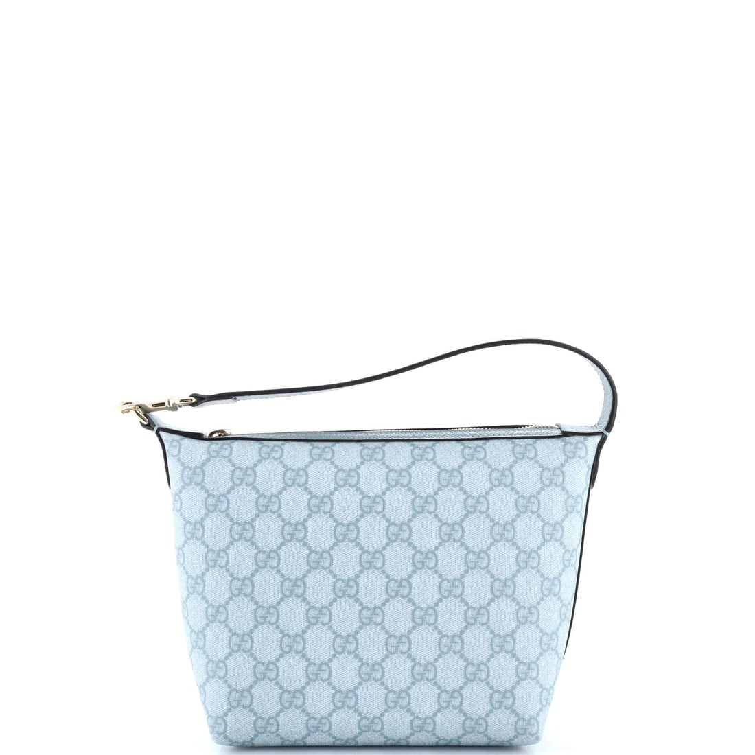 Gucci Ophidia Zip Shoulder Bag GG Coated Canvas: Carried right, the Ophidia reads as the house's working signature: the boxy silhouette finished with the green-red-green Web stripe Aldo Gucci first stitched onto saddlery in the 1950s. Worked in GG c