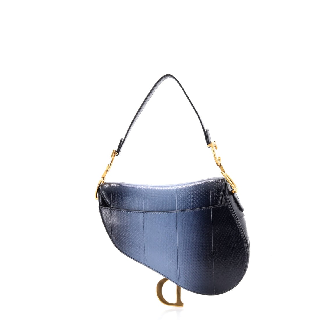 Christian Dior Saddle Handbag Python - 3
