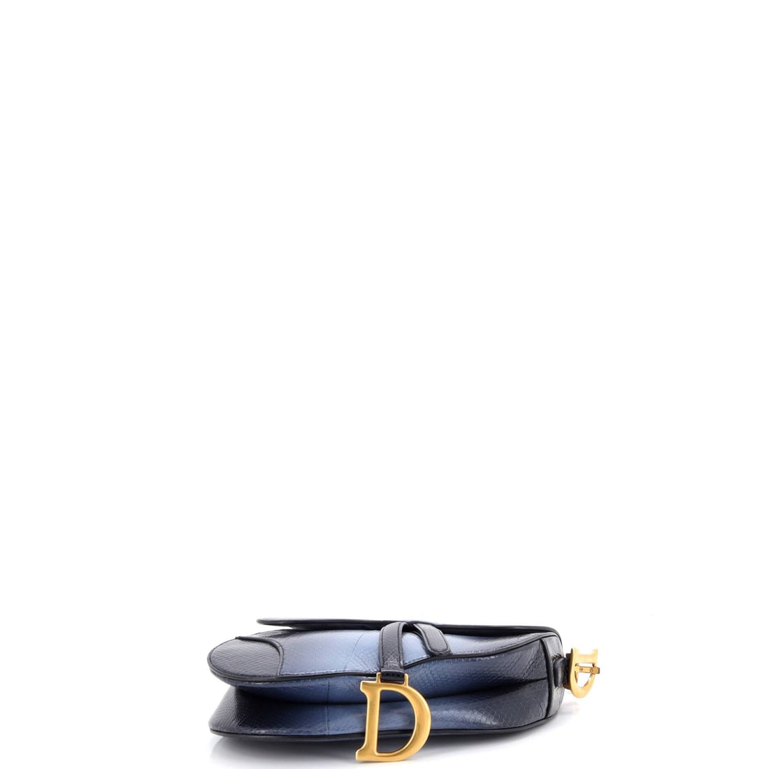 Christian Dior Saddle Handbag Python - 4